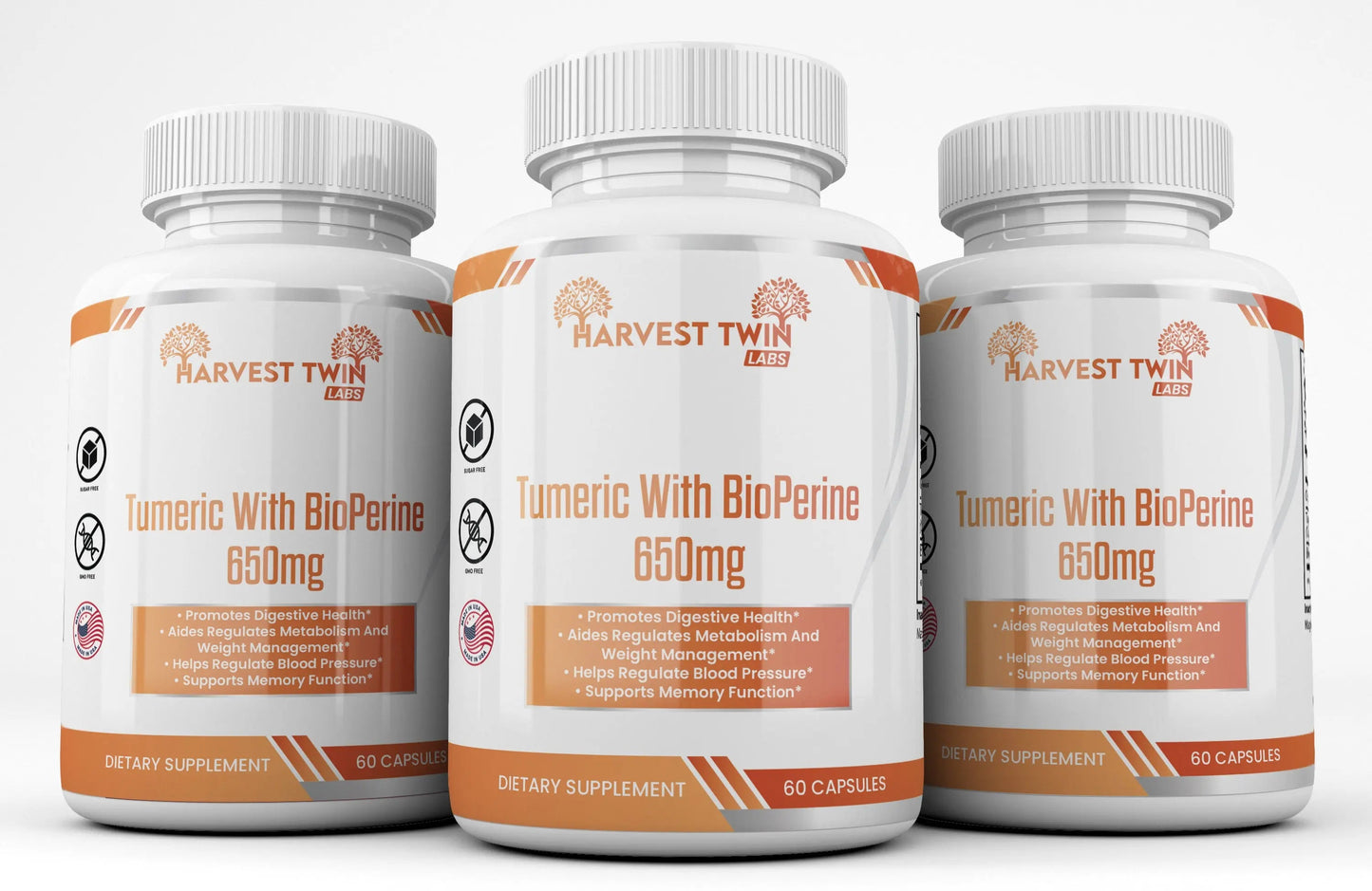 Turmeric w/BioPerine - 650mg-3