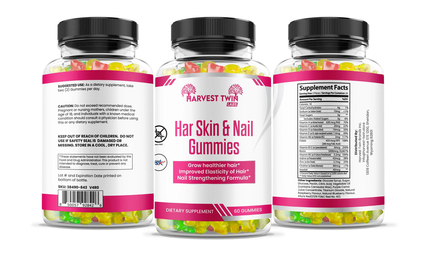 Hair Skin & Nails Gummies-1