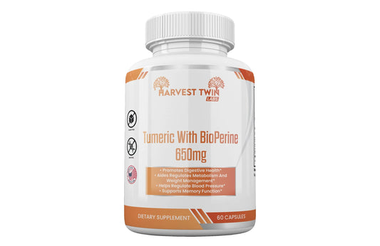 Turmeric w/BioPerine - 650mg-0