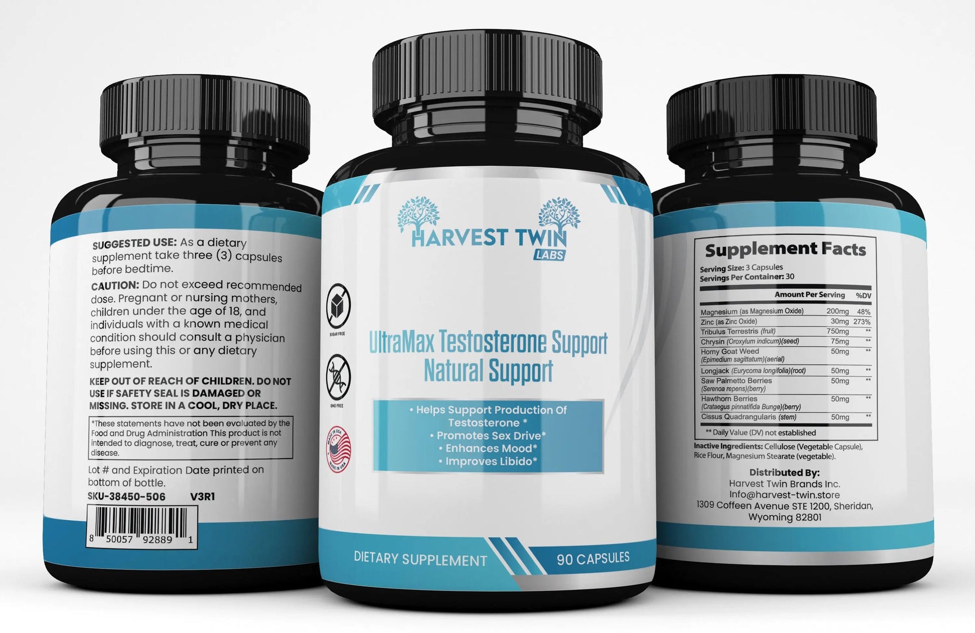 Ultra Test Natural Testosterone Booster-1
